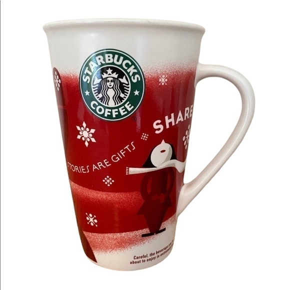 Starbucks Christmas 2010 “Stories are Gifts” Holiday Coffee Mug - Picture 2 of 9